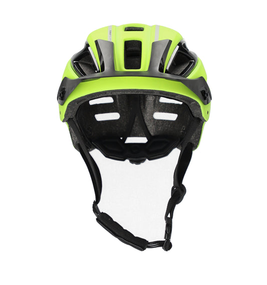 Casco Bici MTB Acerbis DOUBLEP Giallo Fluo Nero