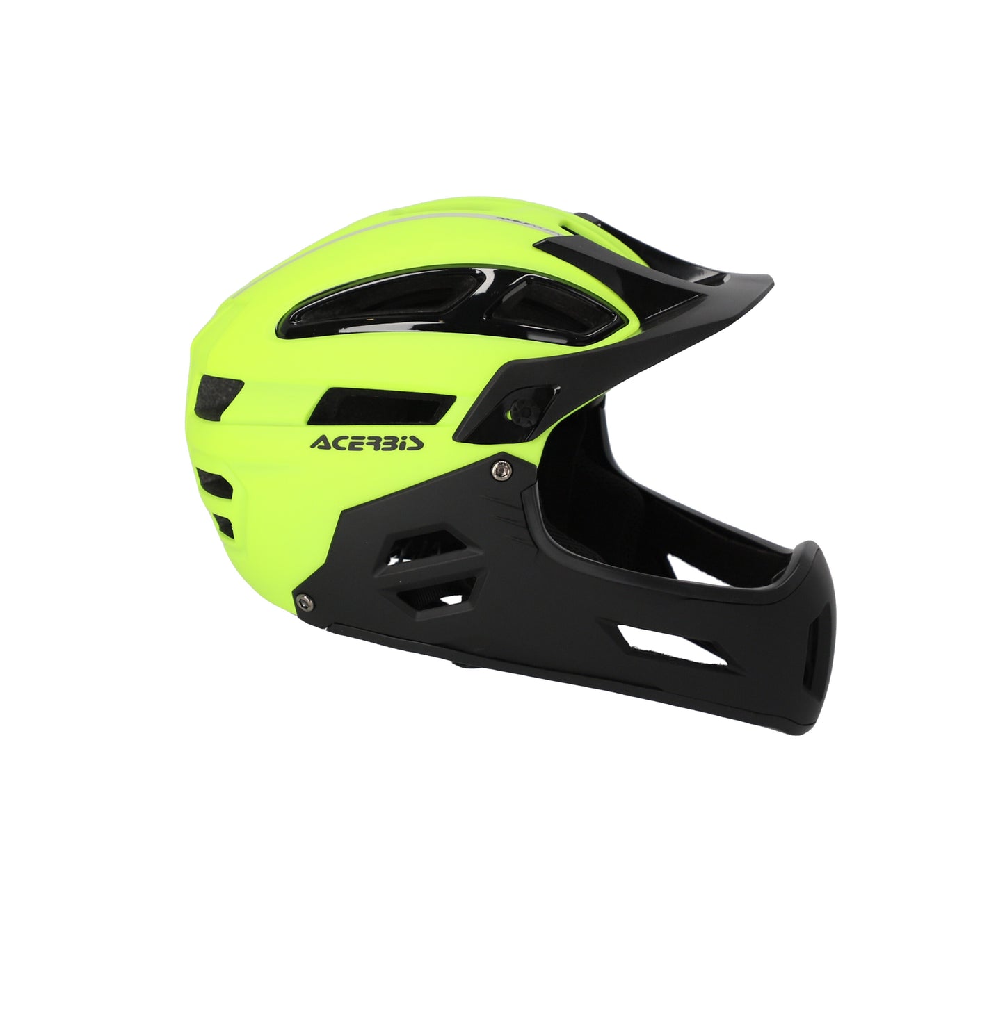 Mentoniera Moto Acerbis Per Casco Double P Nero