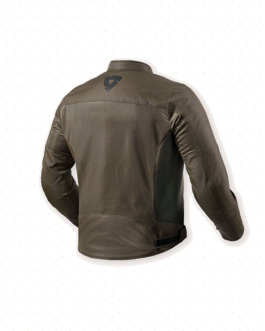 GIACCA REV'IT ECLIPSE 2 NERO-OLIVA (In Esaurimento)