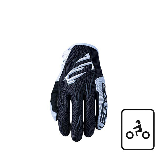 GUANTI FIVE MXF3 BLACK-WHITE (In Esaurimento)