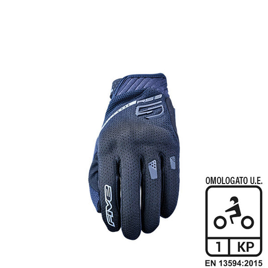 GUANTI FIVE RS3 EVO AIRFLOW BLACK