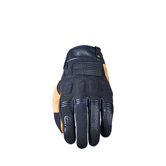 GUANTI FIVE SCRAMBLER BLACK-TAN