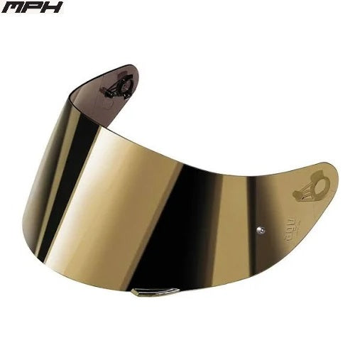 VISIERA MPH IRIDIUM GOLD antigraffio TIGER/TIGER CARBON predisposto PINLOCK