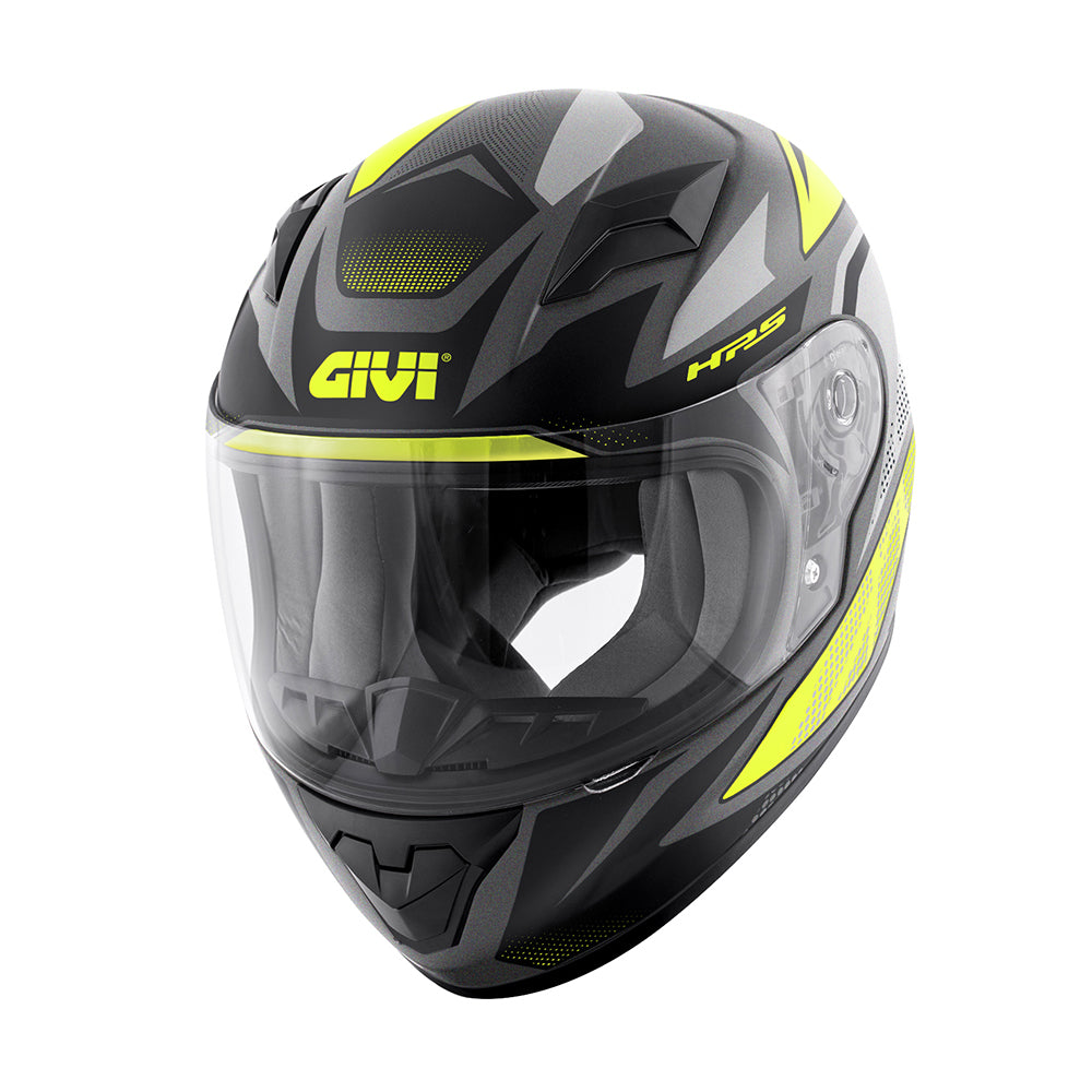 Casco Integrale Bambino J04 EVO FOLLOW Titanio, Nero, Giallo