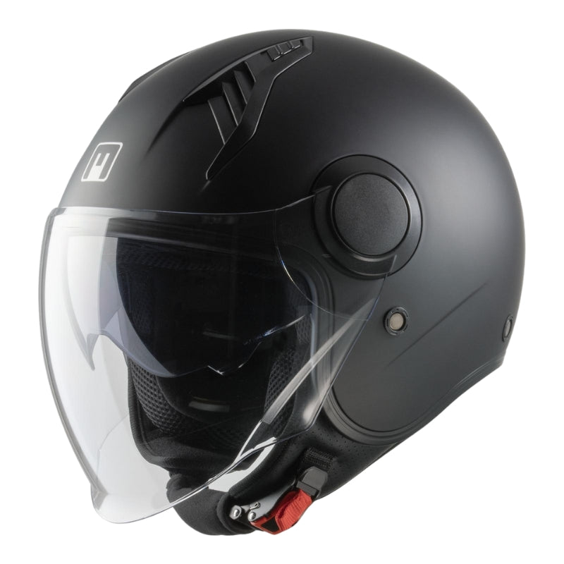 CASCO JET MPH NEW ONE ECE 22.06 DOPPIA VISIERA NERO OPACO