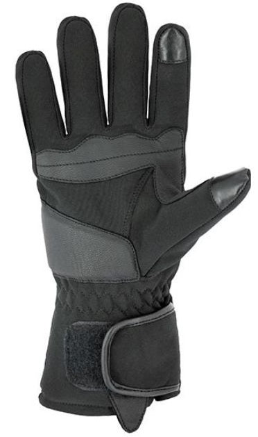 Guanti TUNDRA INVERNO S-Line per la moto in tessuto impermeabile NERO (In Esaurimento)