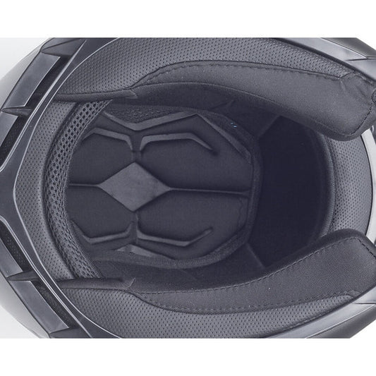 Casco da Bambino Moto Cross Enduro CGM 209A ROCKY Nero Opaco