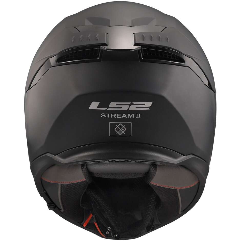 Casco Moto Integrale Ls2 FF808 STREAM II Solid Nero Opaco (In Esaurimento)