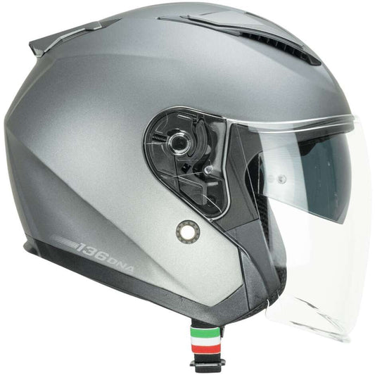 Casco Moto Jet CGM 136A DNA MONO Antracite satinato