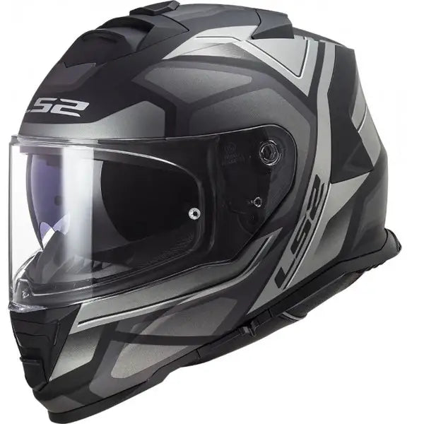 CASCO LS2 FF800 STORM NERVE MATT TITANIUM (In Esaurimento)