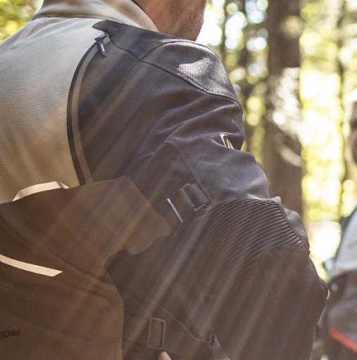 Giacca IXON EDDAS in tessuto UOMO nero-antracite