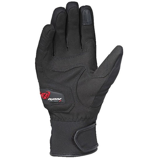 Guanti Moto da Uomo Invernali in Tessuto Ixon PRO RUSSEL CE Nero (In Esaurimento)