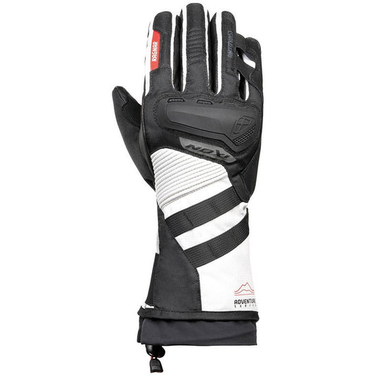 Guanti Moto Invernali Ixon PRO RAGNAR Nero, Grigio, Rosso