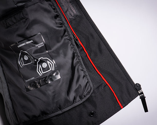 SLASH C GIUBBOTTO TESSUTO DONNA NERO-ORO (In Esaurimento)