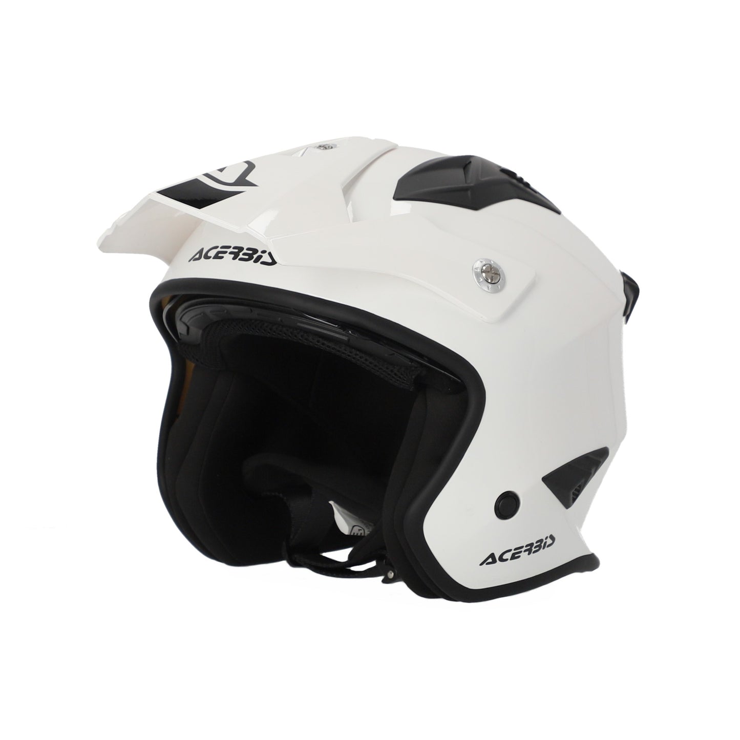 Casco Acerbis Jet Aria ECE 22-06 Bianco Lucido