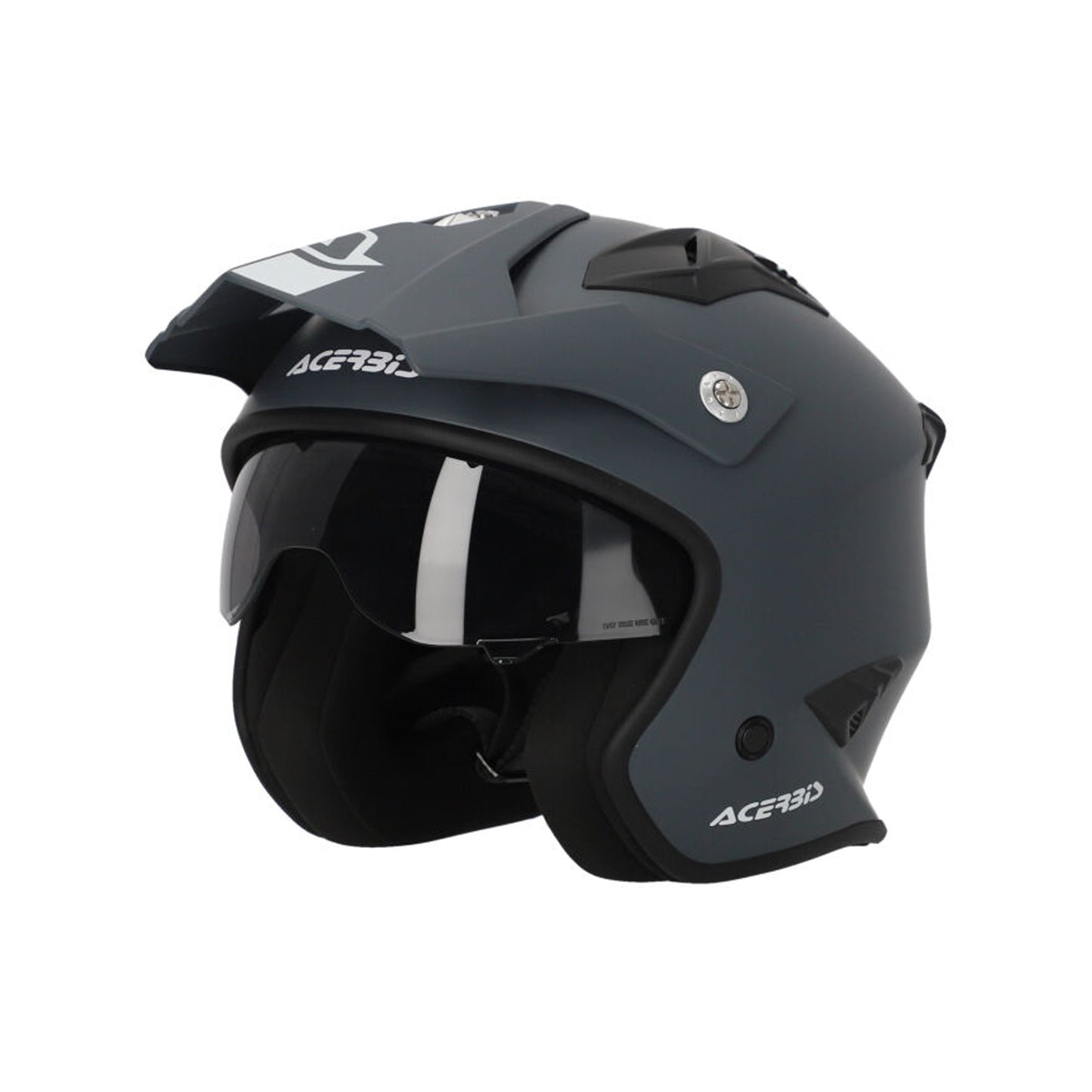 Casco Acerbis Jet Aria ECE 22-06 Grigio Opaco