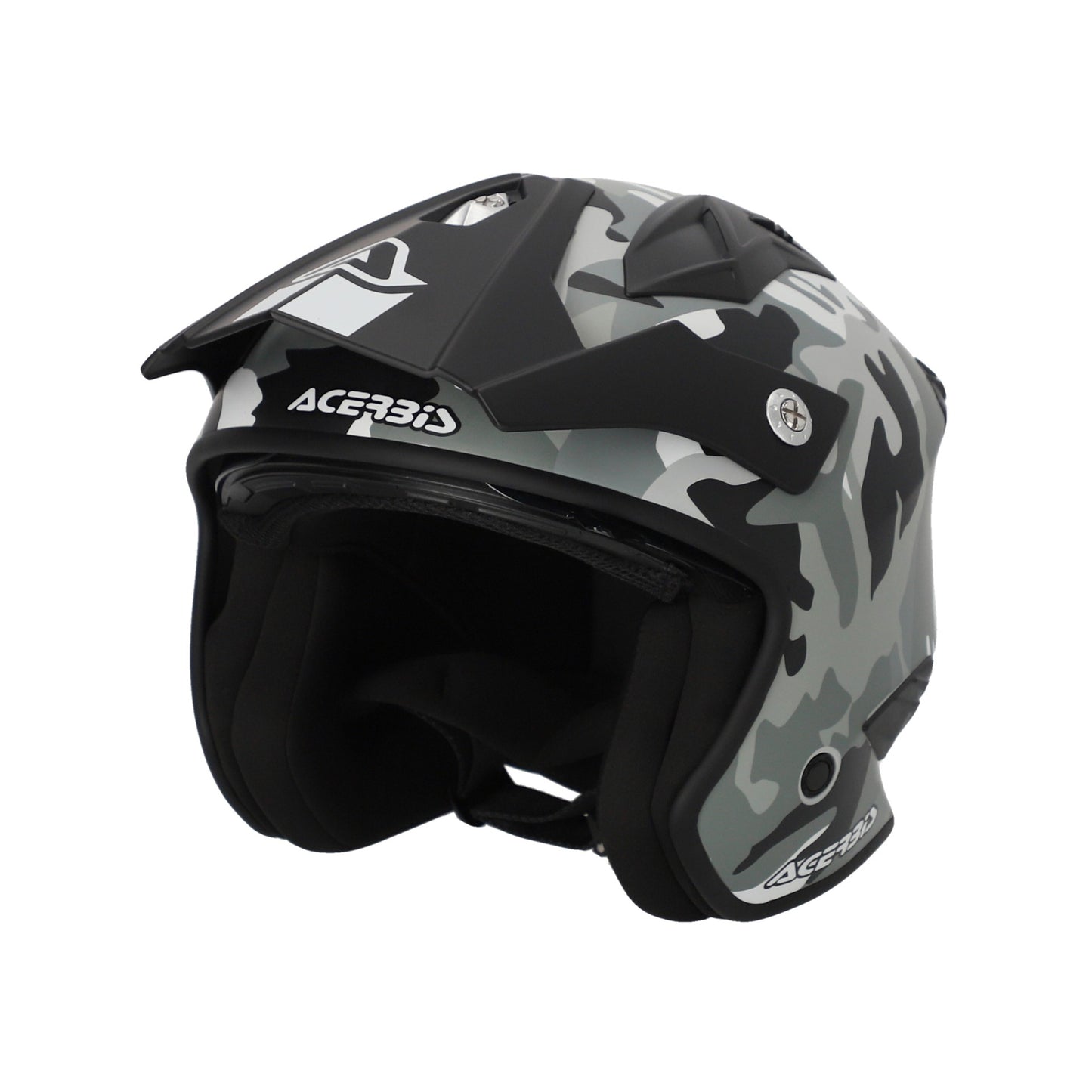 Casco Acerbis Jet Aria ECE 22-06 Camo, Brown