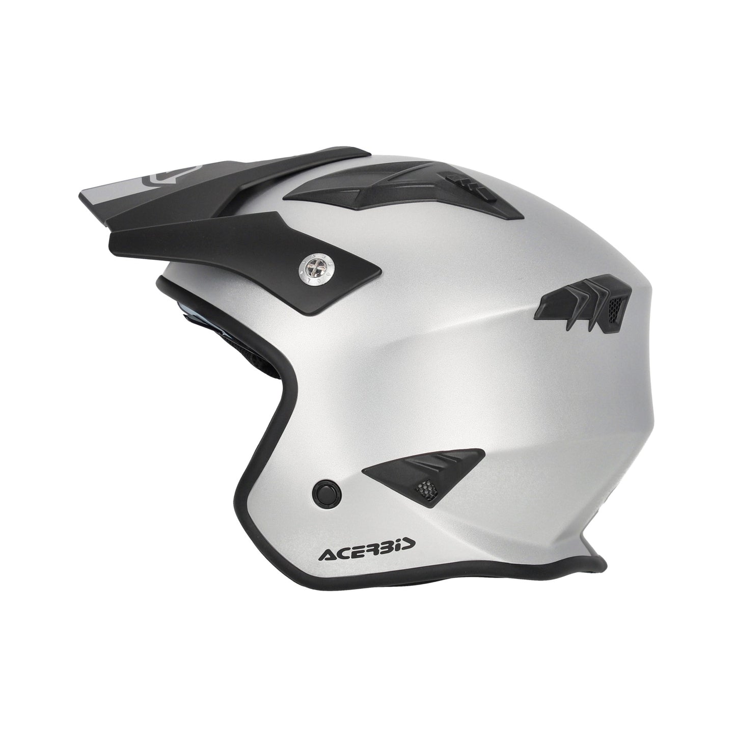 Casco Acerbis Jet Aria Metallic ECE 22-06 Grigio Opaco