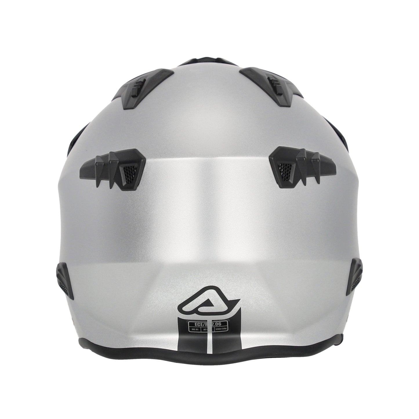 Casco Acerbis Jet Aria Metallic ECE 22-06 Grigio Opaco