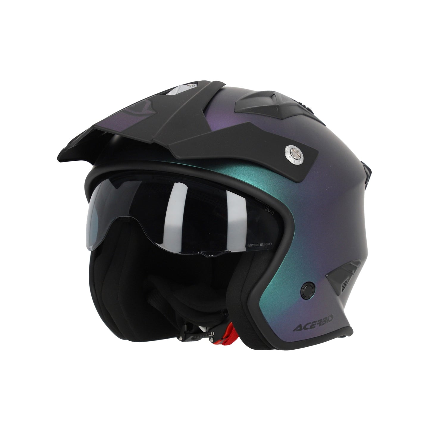 Casco Acerbis Jet Aria Metallic ECE 22-06 CHAMELEON