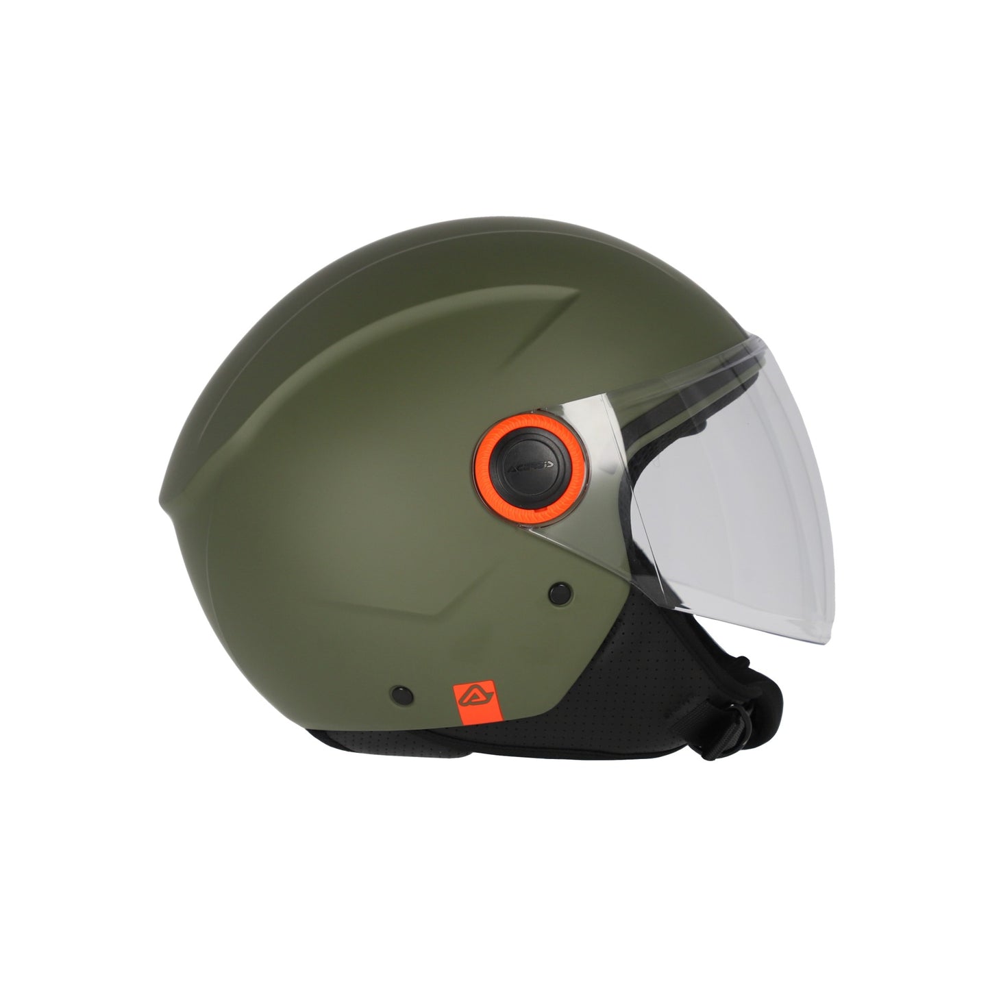 CASCO ACERBIS JET BREZZA 22-06 Verde Militare Opaco