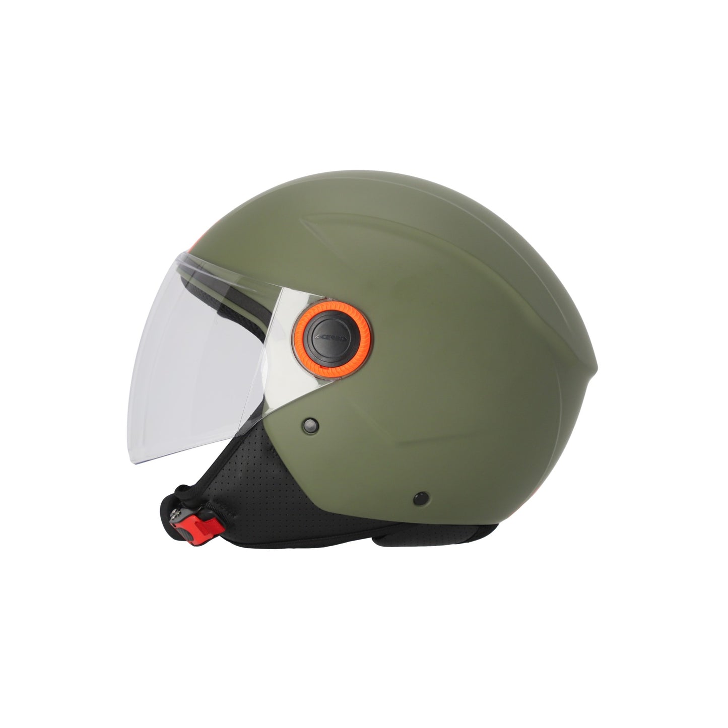 CASCO ACERBIS JET BREZZA 22-06 Verde Militare Opaco