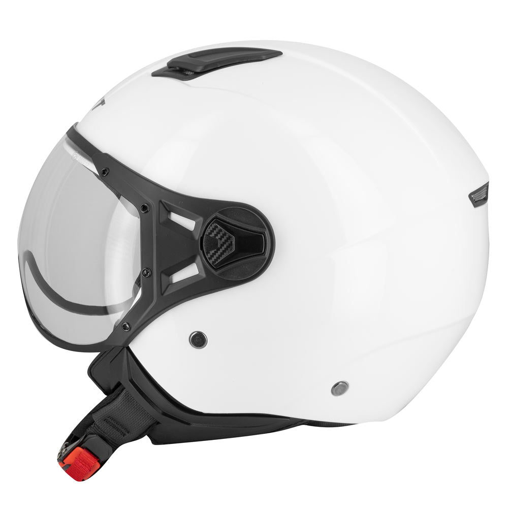 Casco Jet Eight S779 LEOV Bianco Lucido