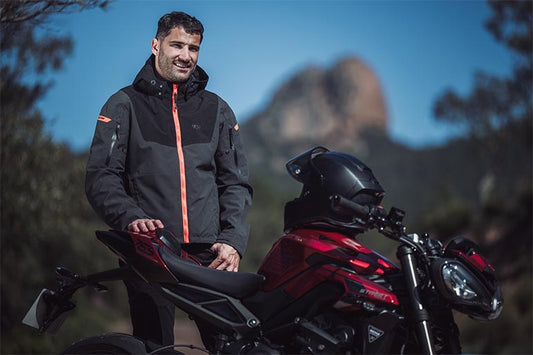 Giubbotto BURNING TESSUTO UOMO NERO