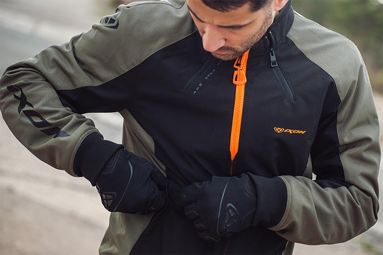 Giacca SIWA TESSUTO UOMO kaki, nero