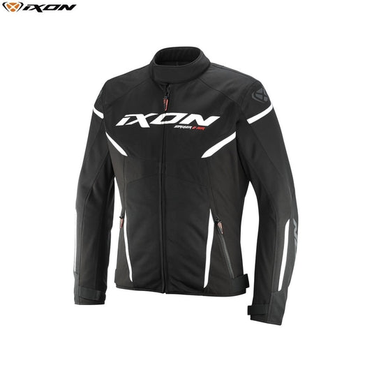 Giubbotto Moto Ixon STRIKER 2 AIR WP Nero Bianco