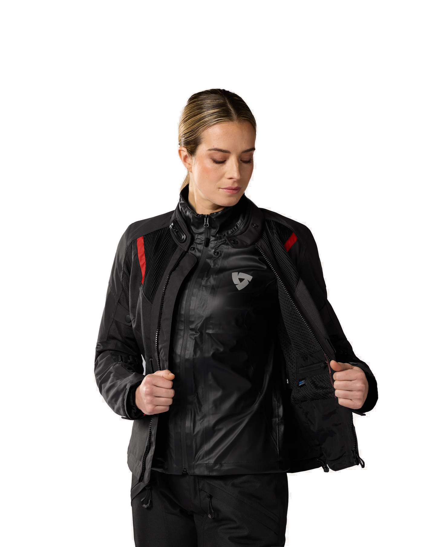 GIACCA REV'IT LEVANTE 2 H2O LADIES ARGENTO (In Esaurimento)