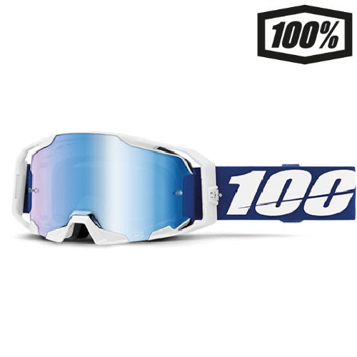 OCCHIALE 100% ARMATIC BLUE LENTE A SPECCHIO BLU