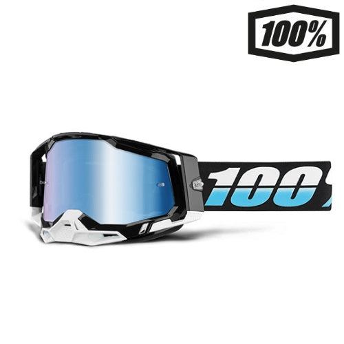 OCCHIALE 100% RACECRAFT 2 ARKANA LENTE A SPECCHIO BLU