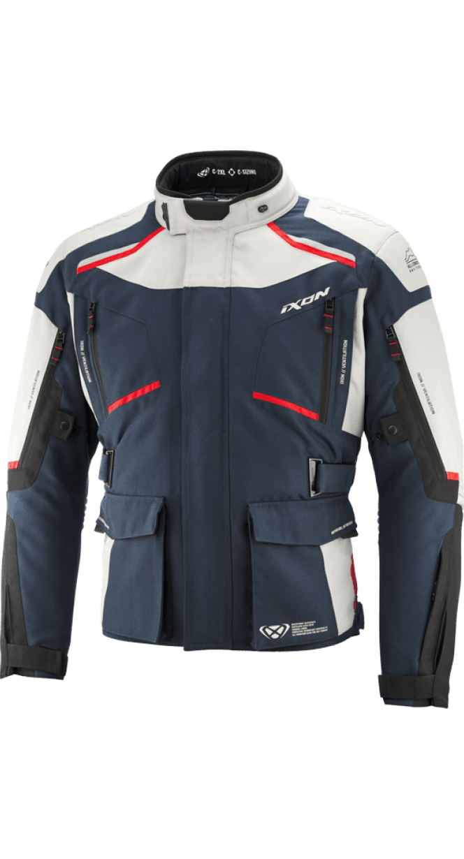 Giacca Ixon Midgard C in tessuto UOMO grege, navy, nero