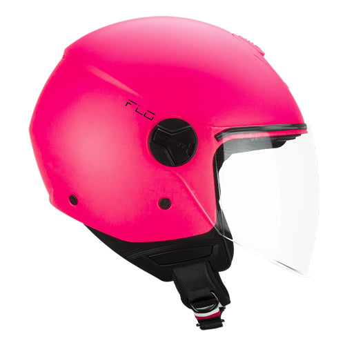 Casco CGM 167A FLO MONO versione con visiera lunga Rosa Fluo Opaco (In Esaurimento)