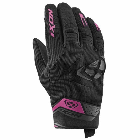 Guanti Moto Donna Estivi Ixon MIG 2 L LADY Nero Fucsia