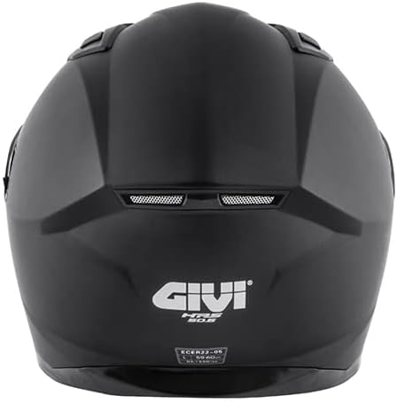 Casco Moto Integrale Givi 50.6 STOCCARDA Solid Nero Opaco (In Esaurimento)