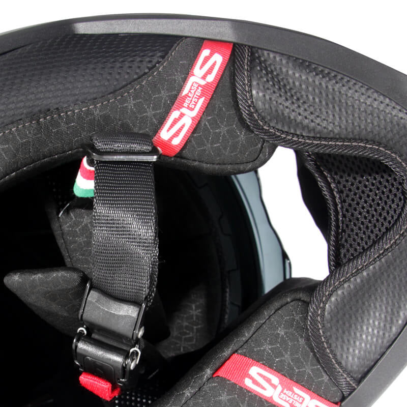 Casco Moto Integrale CGM 363G SHOT RACE Antracite Rosso opaco