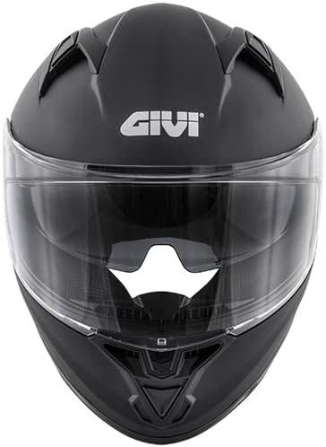 Casco Moto Integrale Givi 50.6 STOCCARDA Solid Nero Opaco (In Esaurimento)