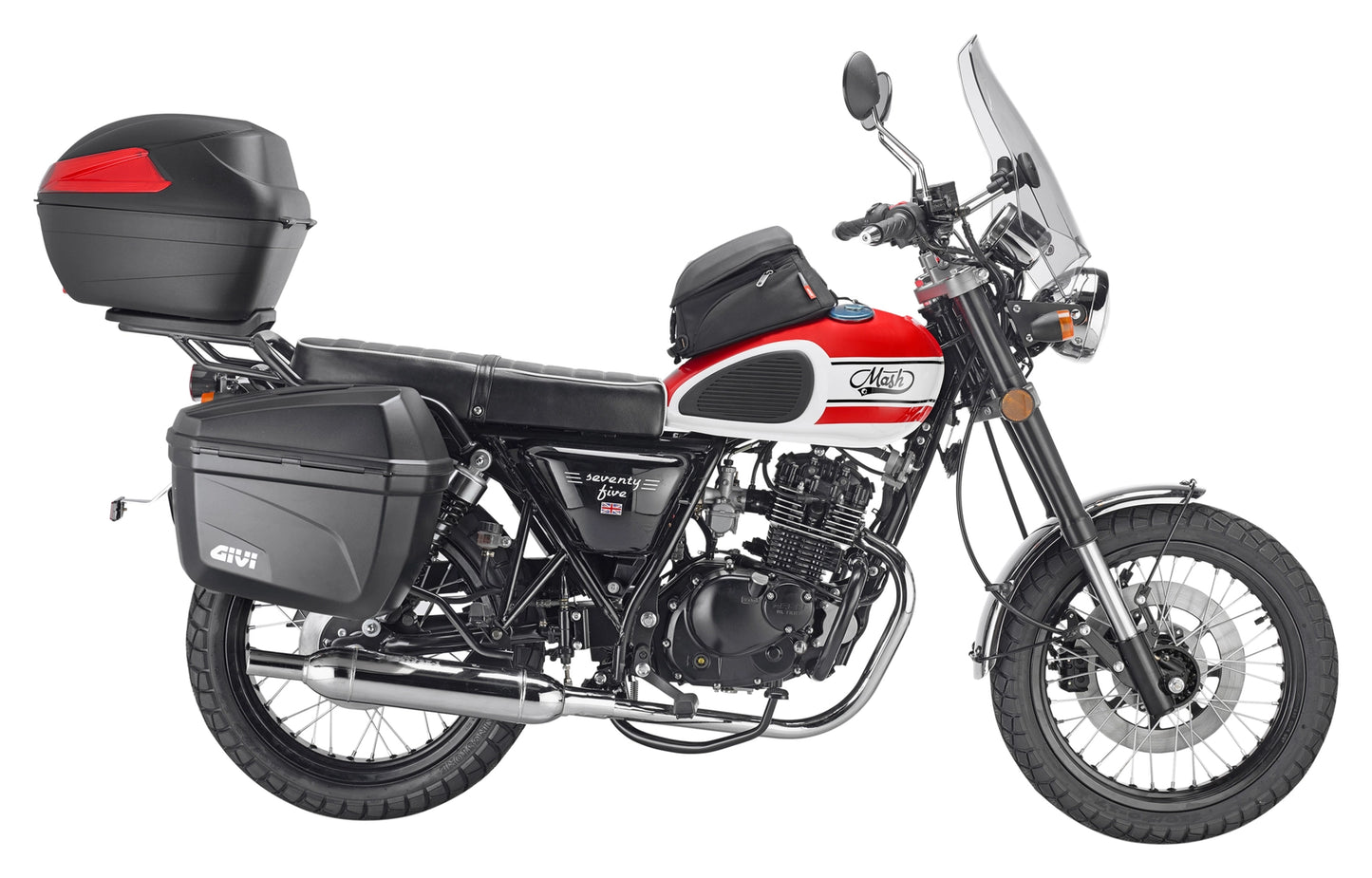 Valigia Givi E22 Coppia di valigie laterali nere