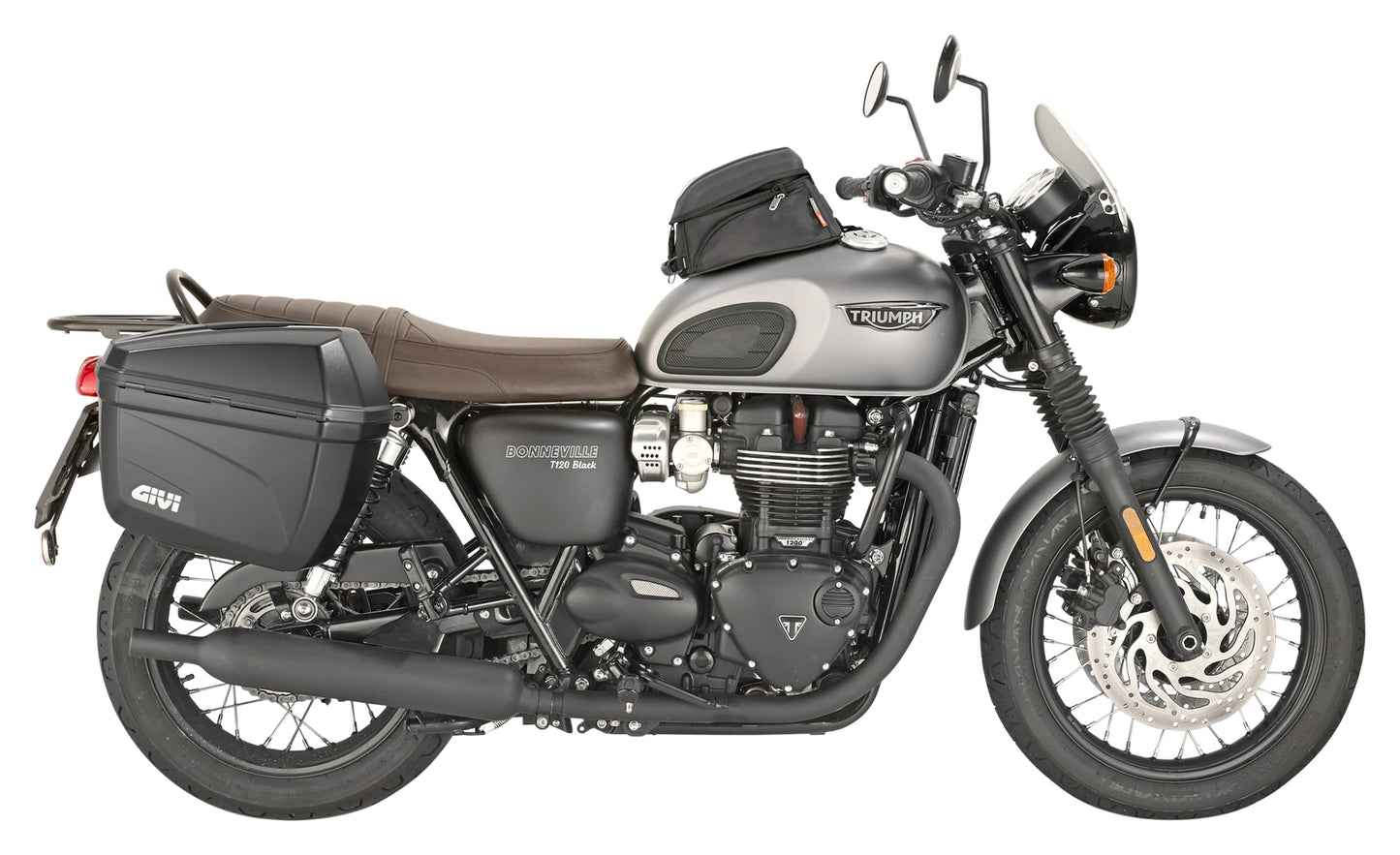 Valigia Givi E22 Coppia di valigie laterali nere