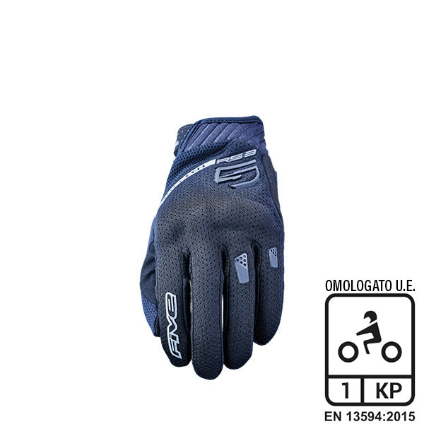 GUANTI FIVE RS3 EVO AIRFLOW BLACK
