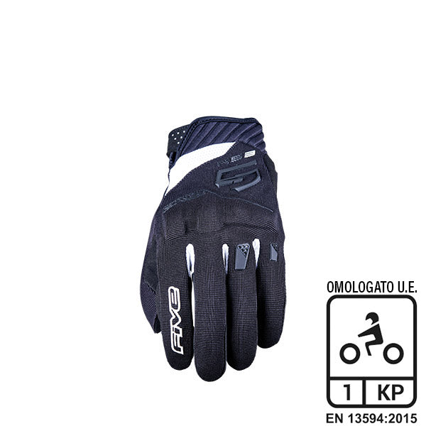 GUANTI FIVE RS3 EVO BLACK-BIANCO