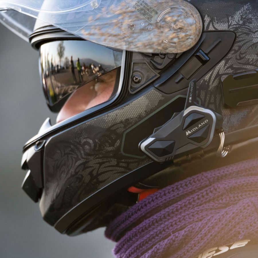 INTERFONO MIDLAND BTR1 Advanced DOPPIO (2 PEZZI) Conference 4 persone fino a 1200 m