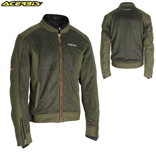 GIACCA 2 STRATI ventilata CE GORDON VERDE-ARANCIO