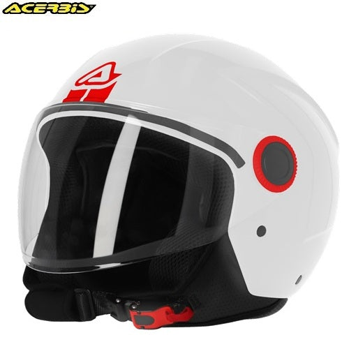 CASCO ACERBIS JET BREZZA 22-06 Bianco