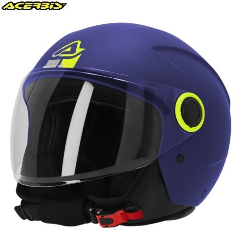 CASCO ACERBIS JET BREZZA 22-06 Blu Opaco (In Esaurimento)