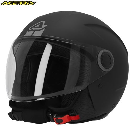 CASCO ACERBIS JET BREZZA 22-06 Nero Opaco