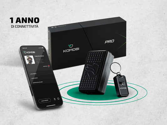 Localizzatore GPS Moto con Allarme Antifurto Komobi PRO PREMIUM
