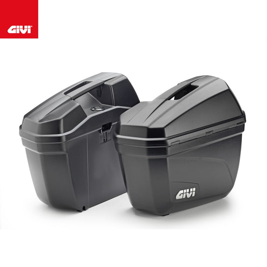 Valigia Givi E22 Coppia di valigie laterali nere